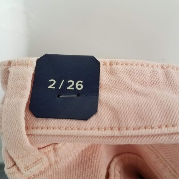 Lucky Brand Jeans Pink Womens 2/26 Bridgette Cropped Flare 7W14571 Denim New - Picture 8 of 8